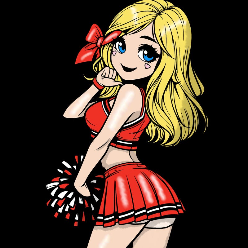 realistic cheerleader