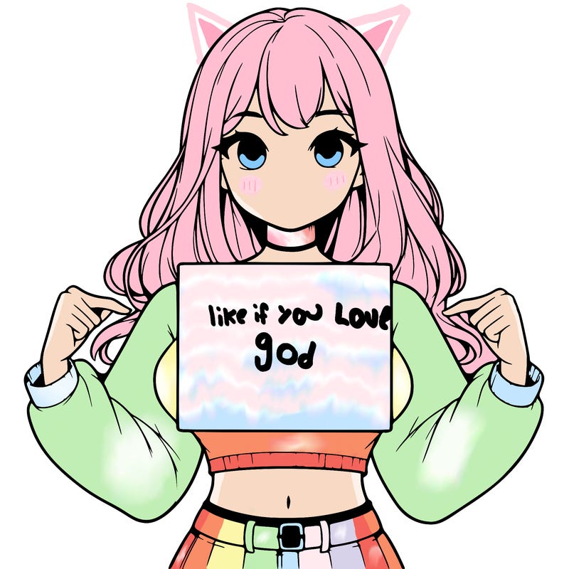 girl holding a blank sign in a long sleeve crop top