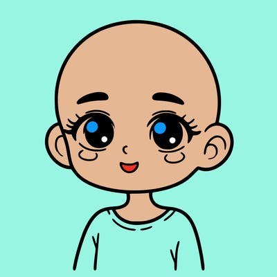 girl with no hair