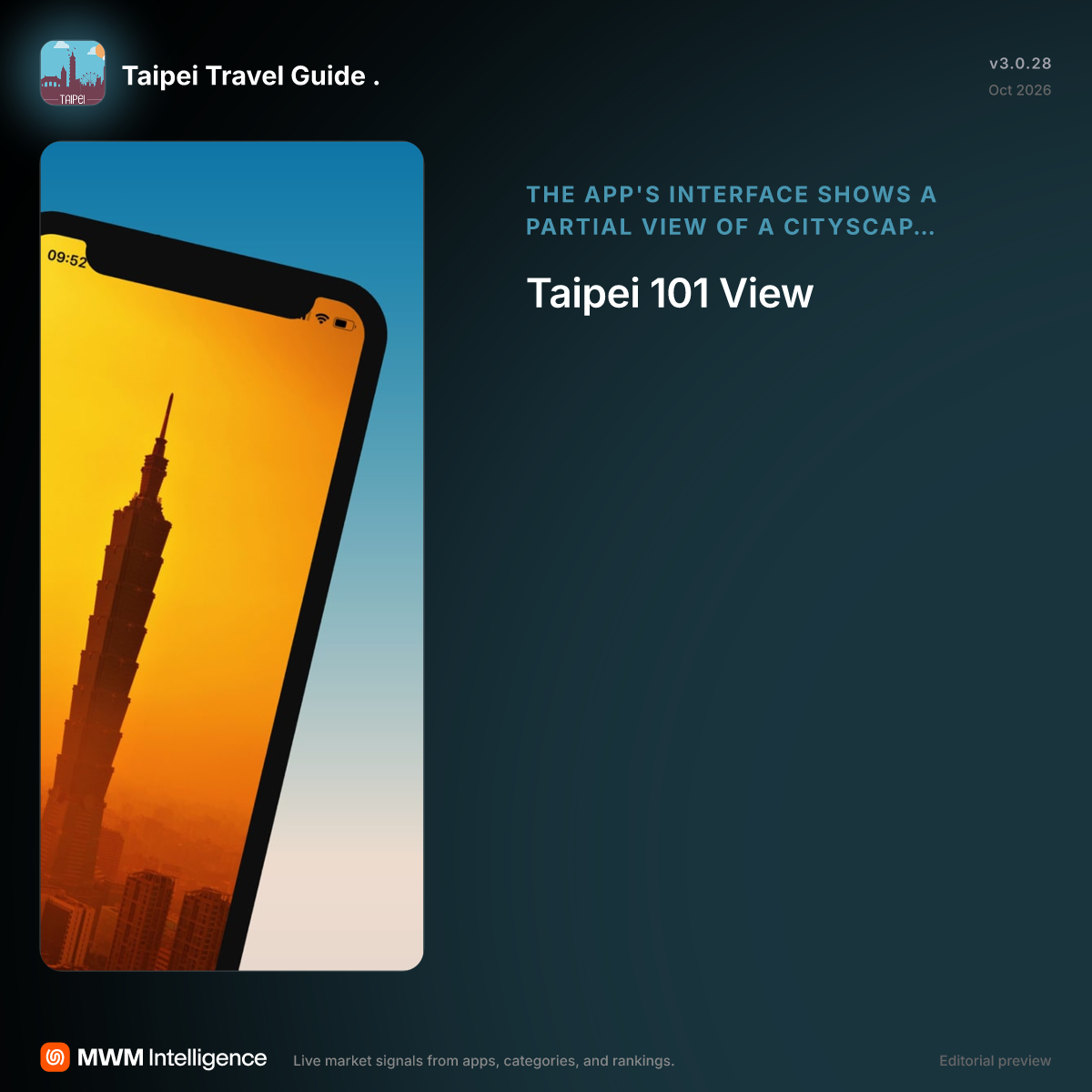 Taipei Travel Guide . - Travel App | MWM