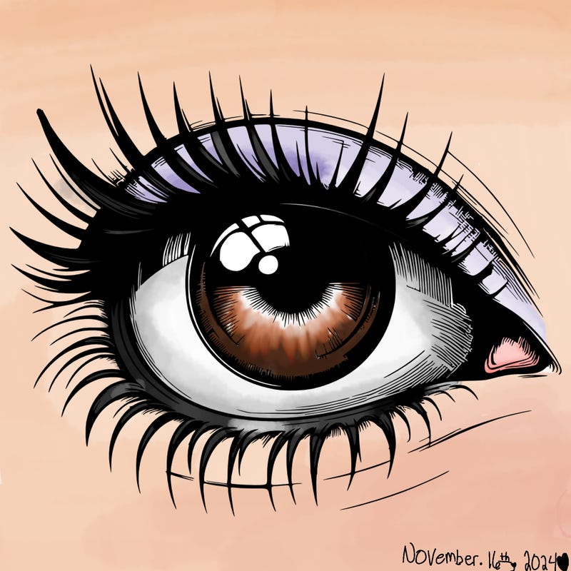 realistic eye