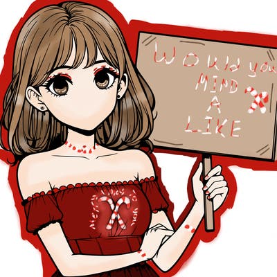 realistic pretty girl holding blank sign