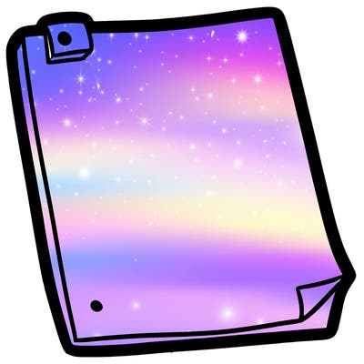 a blank piece of paper with absolutely nothing on it