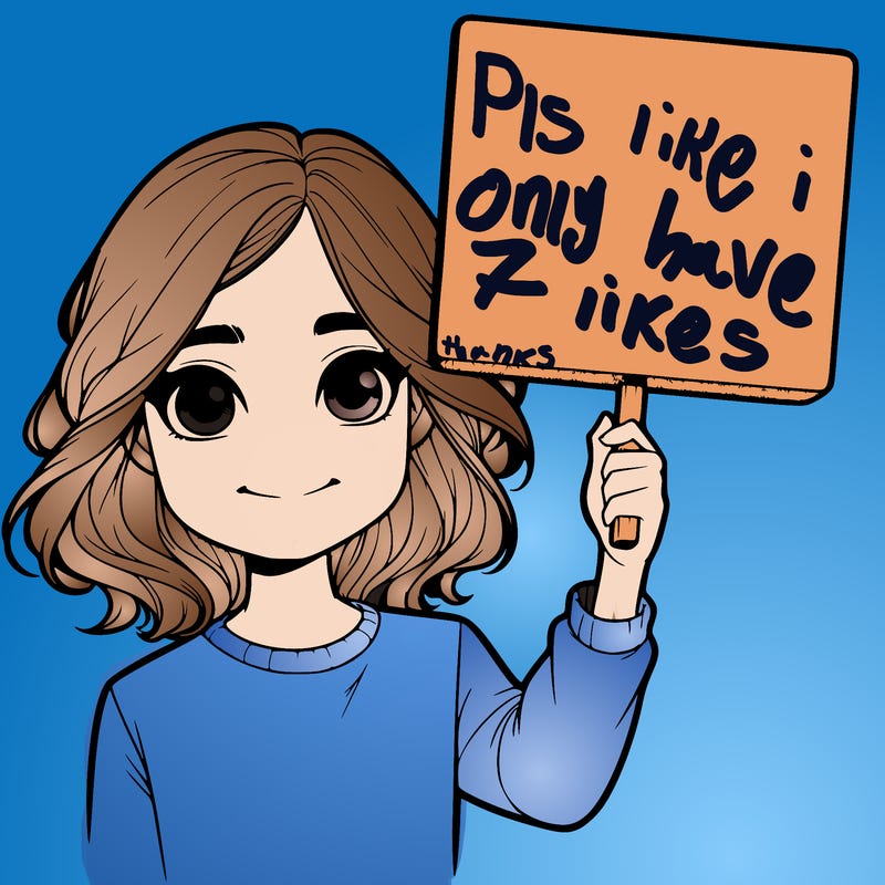 realistic girl holding up a sign