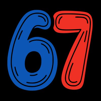 the number 67