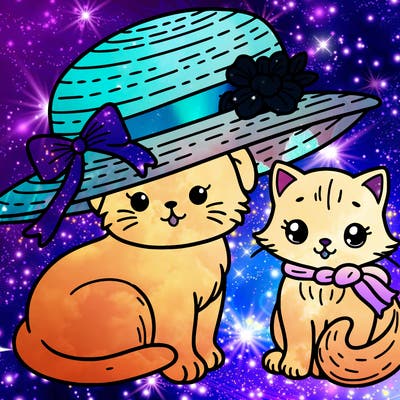 hat and cat
