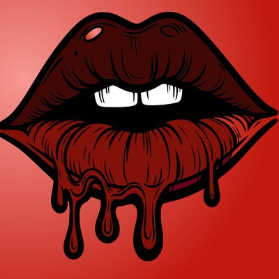 lips that look realistic and drip