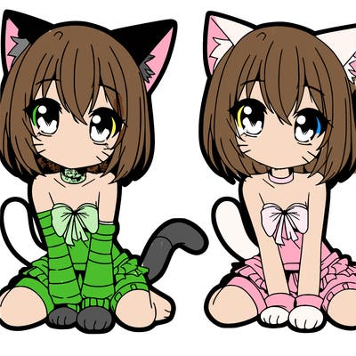 cat girl anime