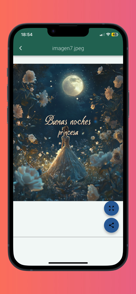 buenos días y buenas noches. - Imagen de buenas noches princesa con luna llena y rosas blancas