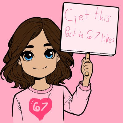 realistic girl holding up a sign