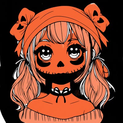 realistic girl halloween