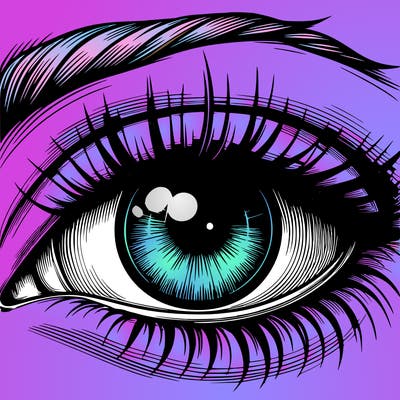 realistic eye