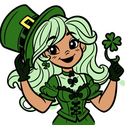 female leprechaun