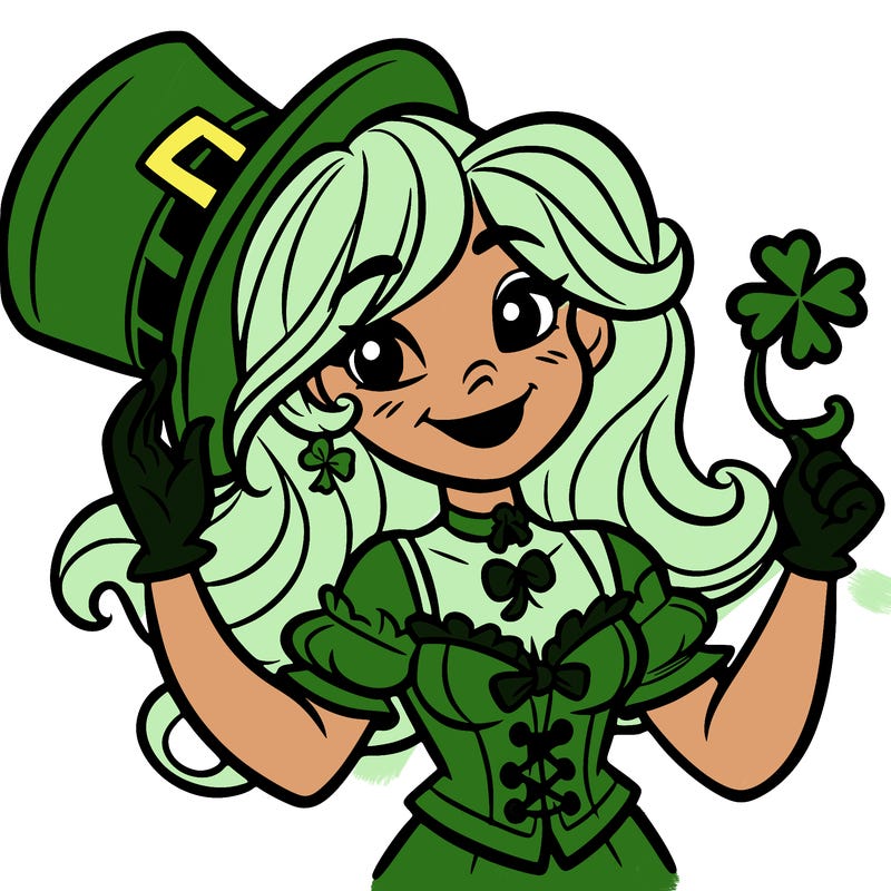 female leprechaun