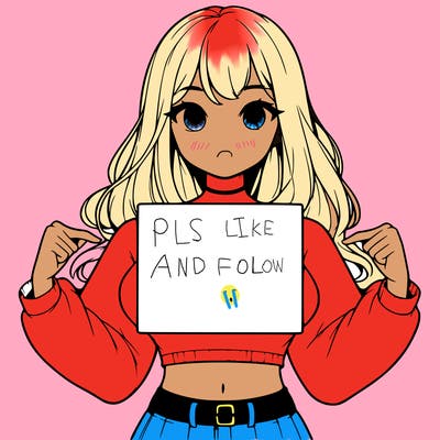girl holding a blank sign in a long sleeve crop top