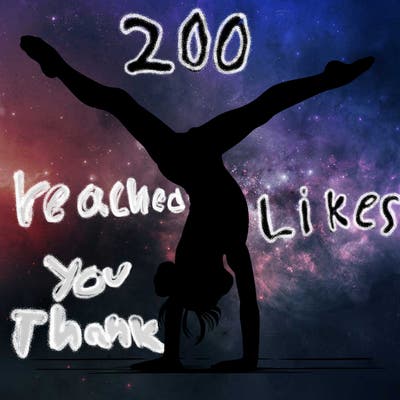 realistic gymnastic hand stand girl in four splits