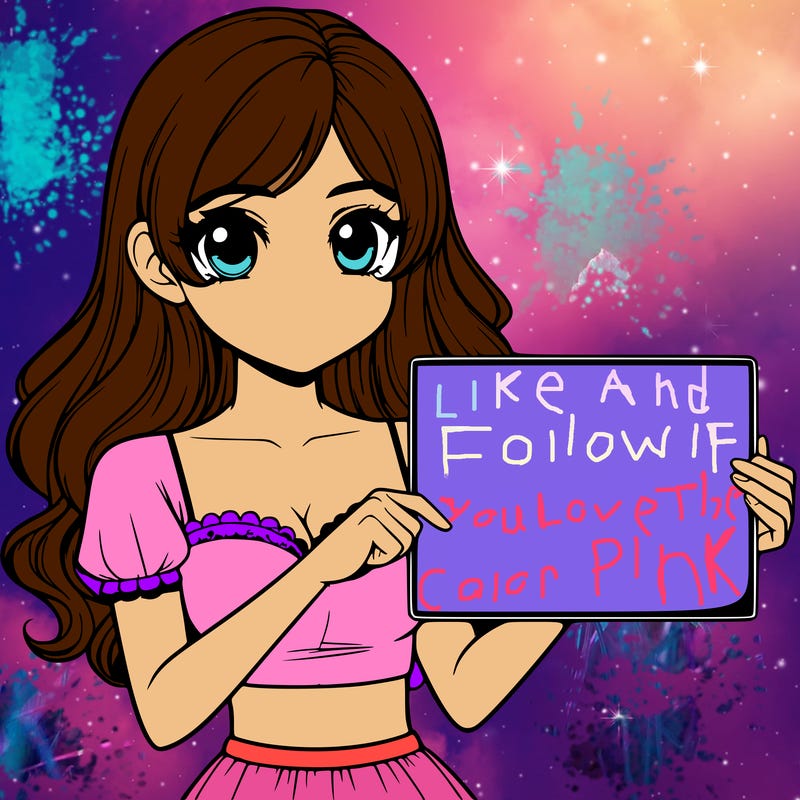 realistic pretty girl holding blank sign