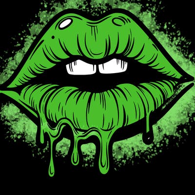 lips that look realistic and drip