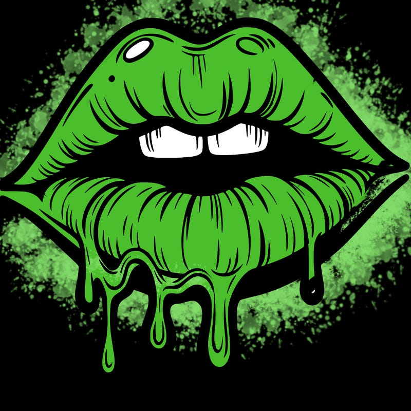 lips that look realistic and drip