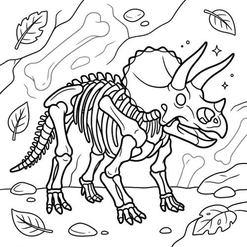 Triceratops Skeletons