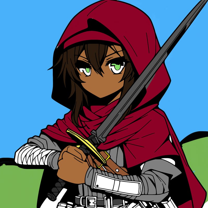 anime assassin with sword