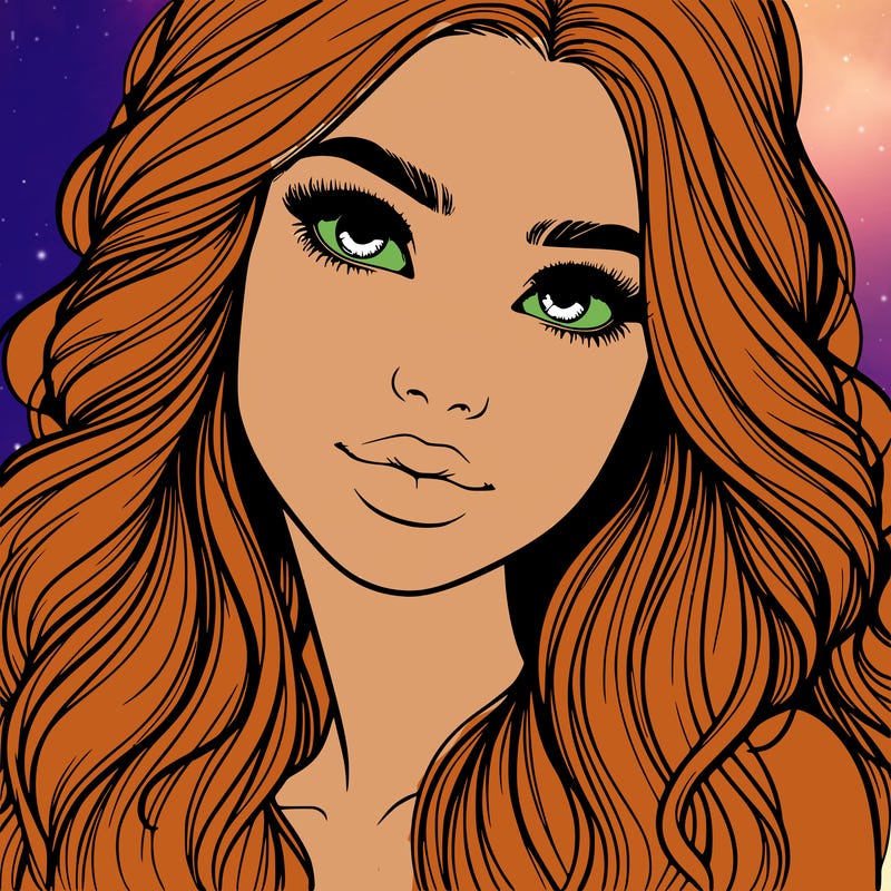 beautiful realistic girl