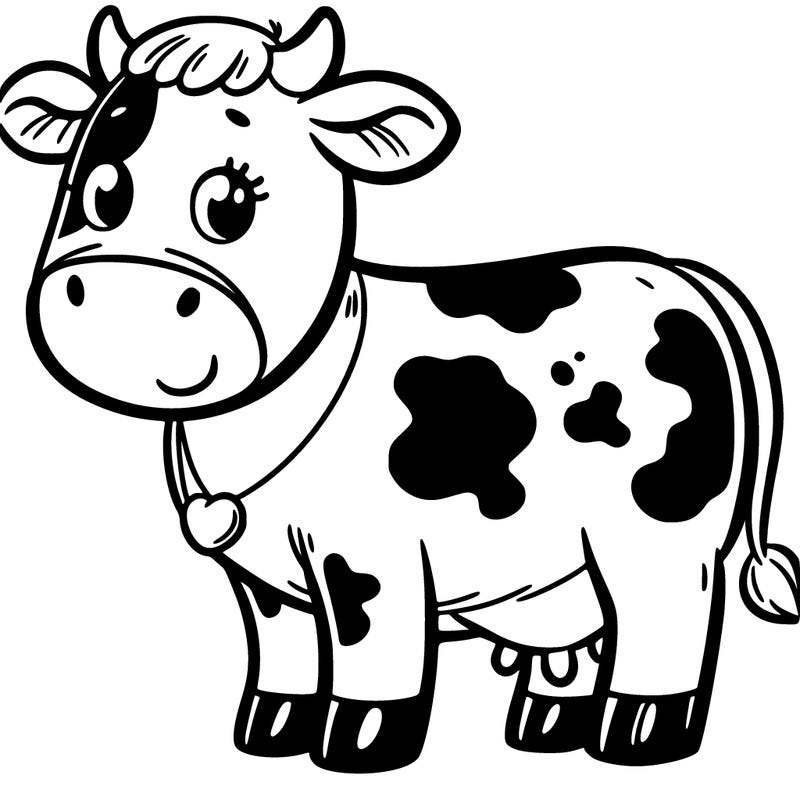 a cow