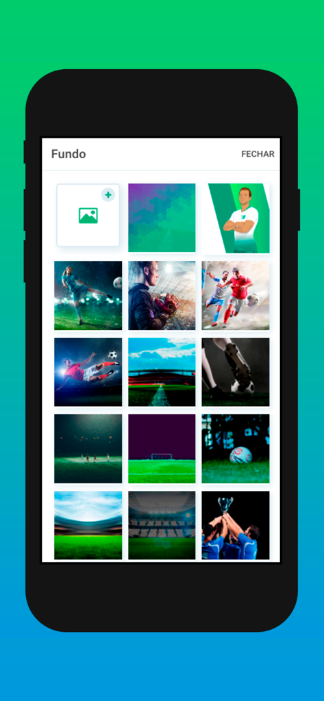 futshare - A gallery of soccer themed background images for creating sports social media posts