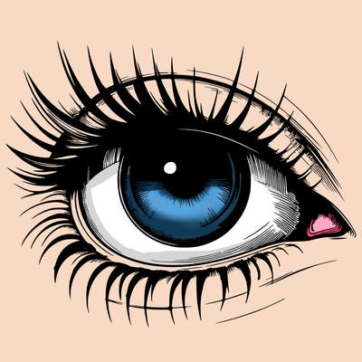 realistic eye