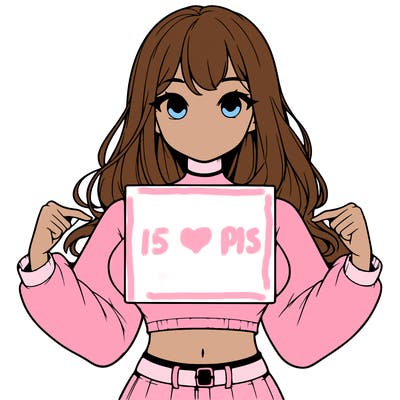 girl holding a blank sign in a long sleeve crop top