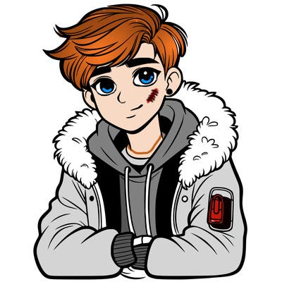 stylish teenager