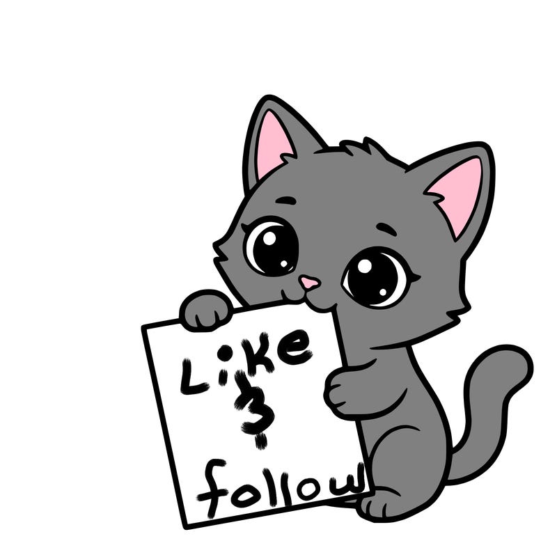 a small cat with a blank sheet of paper in its hand. the cat is sooooooo cute!