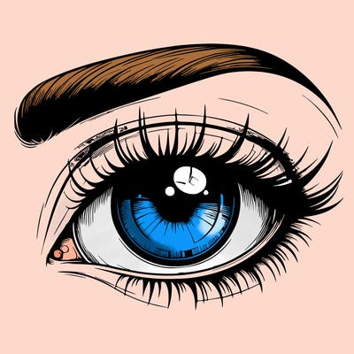 realistic eye