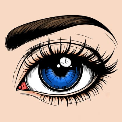 realistic eye