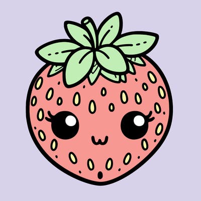 cute strawberry