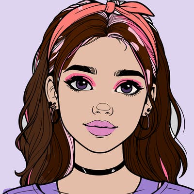 realistic teenage girl