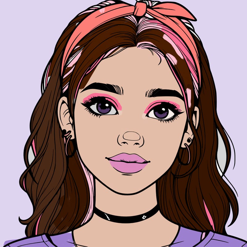 realistic teenage girl