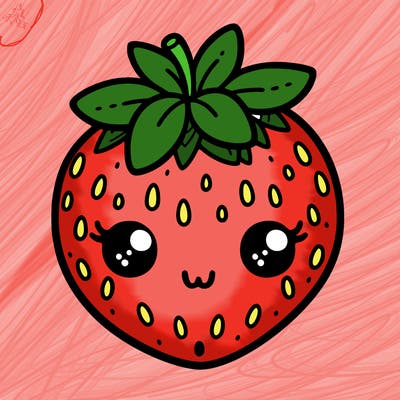 cute strawberry