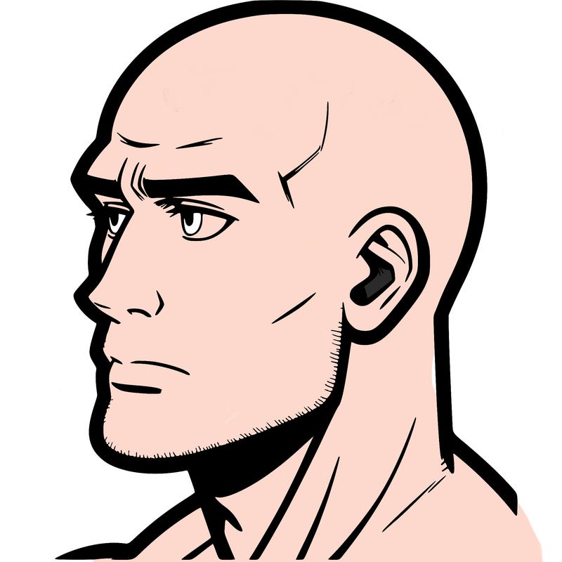 bald man