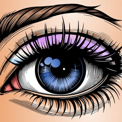 realistic eye