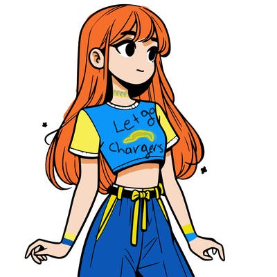 girl in a cute crop top