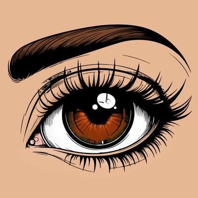 realistic eye