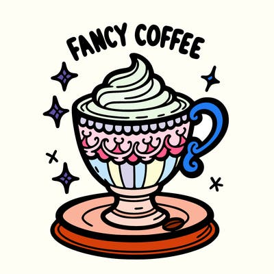 fancy coffee