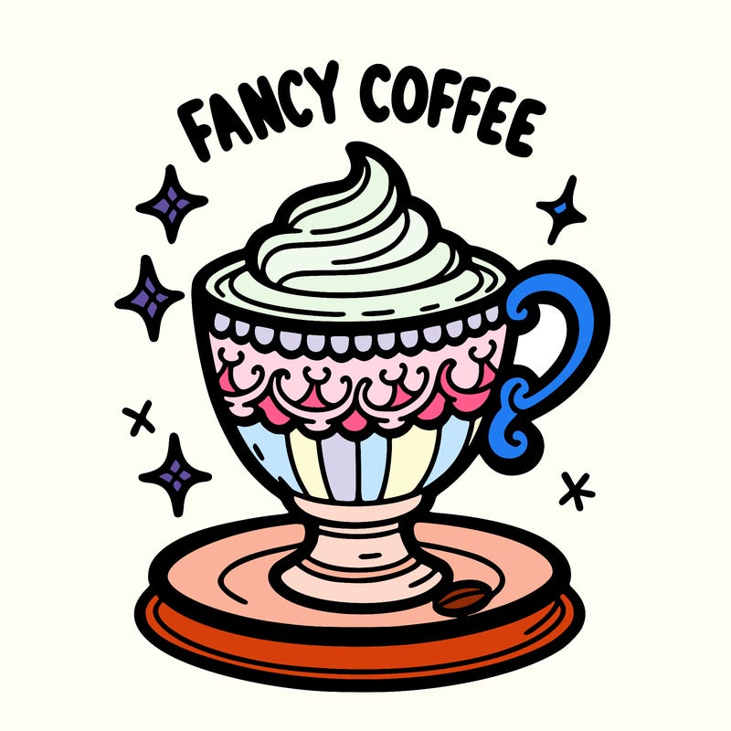 fancy coffee