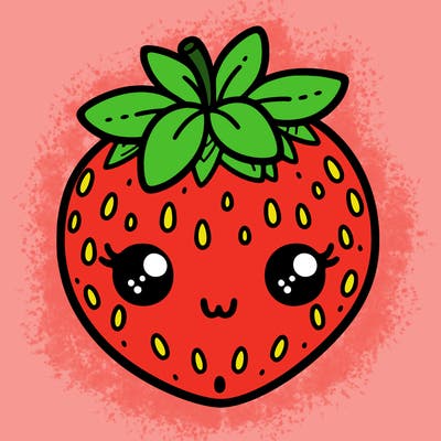 cute strawberry