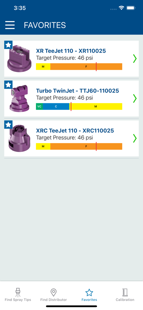 SpraySelect - Business App | MWM