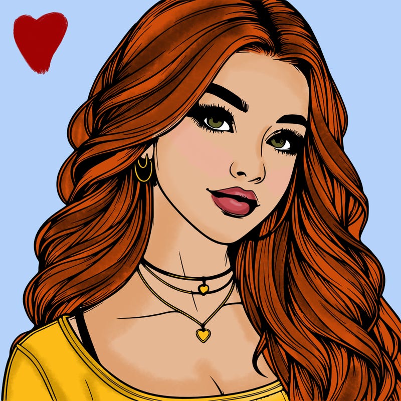 detailed realistic girl