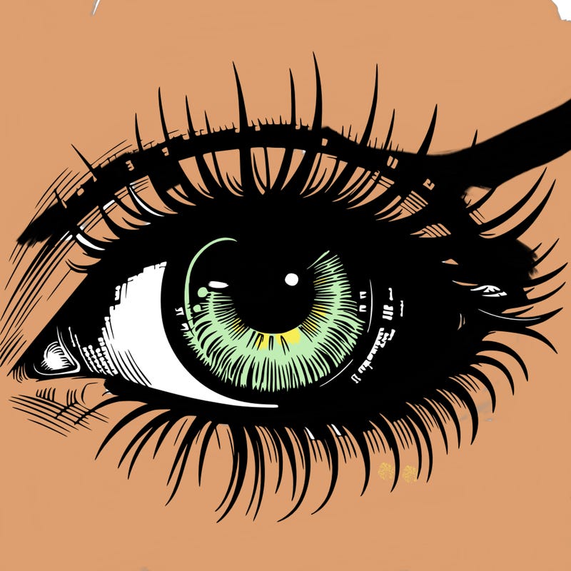 realistic eye.