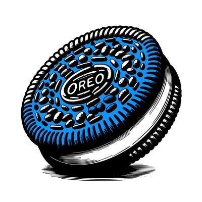 realistic oreo