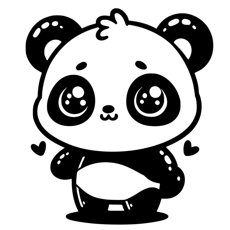 cute panda